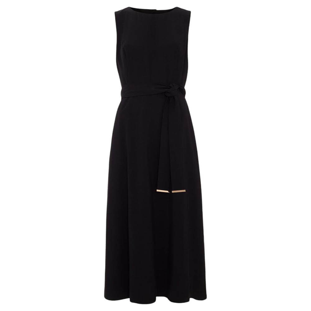 Phase Eight Marta Midi Dress Black